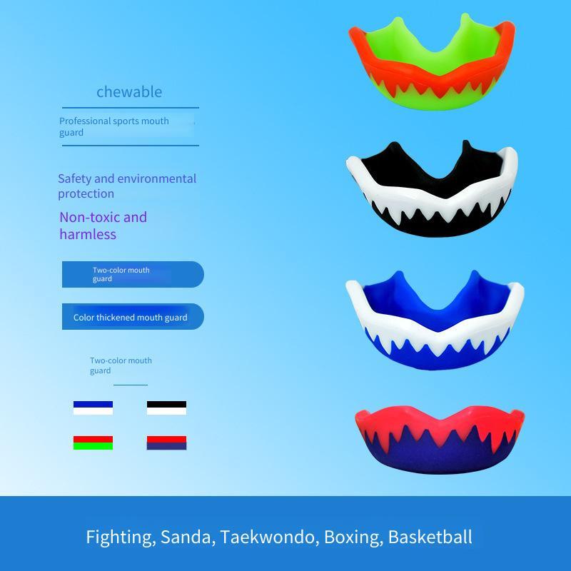 Cross-Border Fangs ถุงมือและเมาท์การ์ดสำหรับมวยไทย และกีฬาต่อยอดอื่นๆ