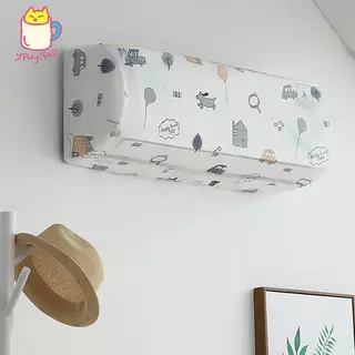 [YPU] Air Conditioner Dust Cover พัดลมติดผนัง Universal Minimalist Creative การ์ตูน compressable Fan Cover Air Conditioner Cover มนต์สนิสัยนนิสัย ตก