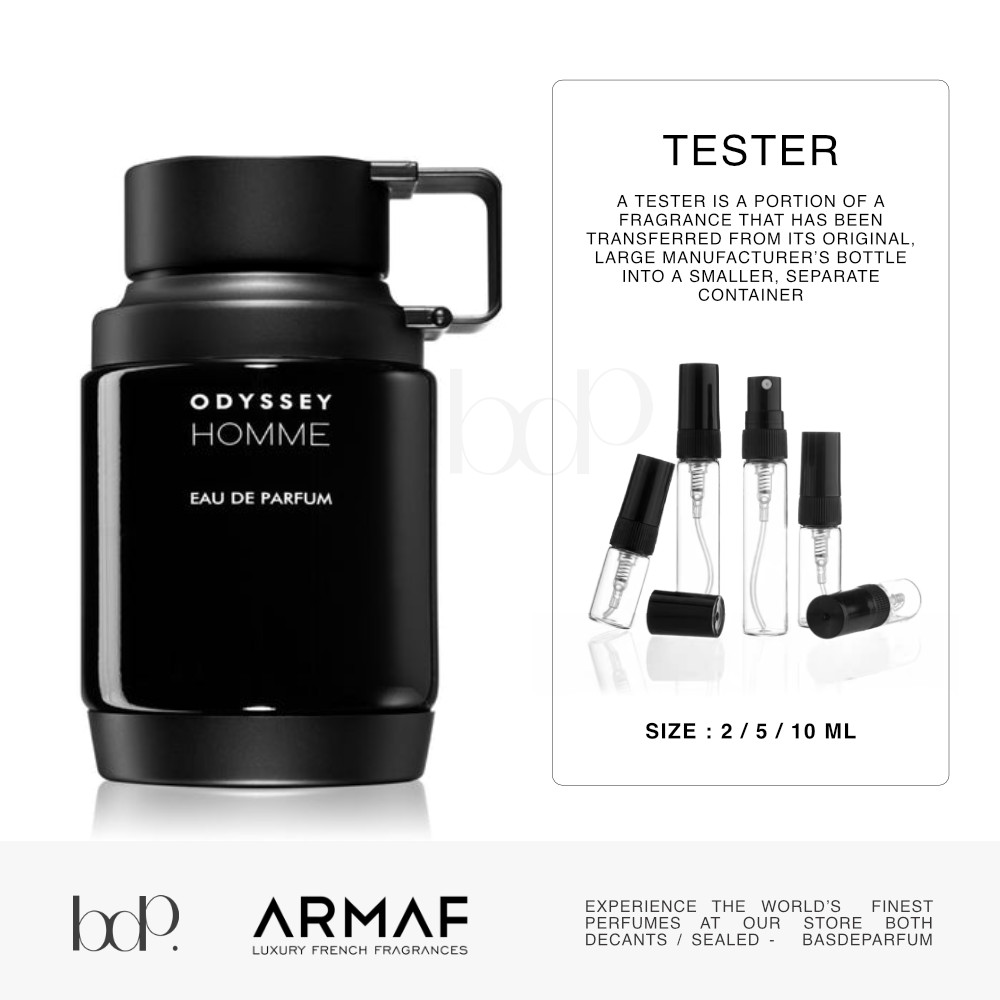 Odyssey Homme (TESTER แบ่งขาย) น้ำหอมอาหรับ UAE จาก Armaf