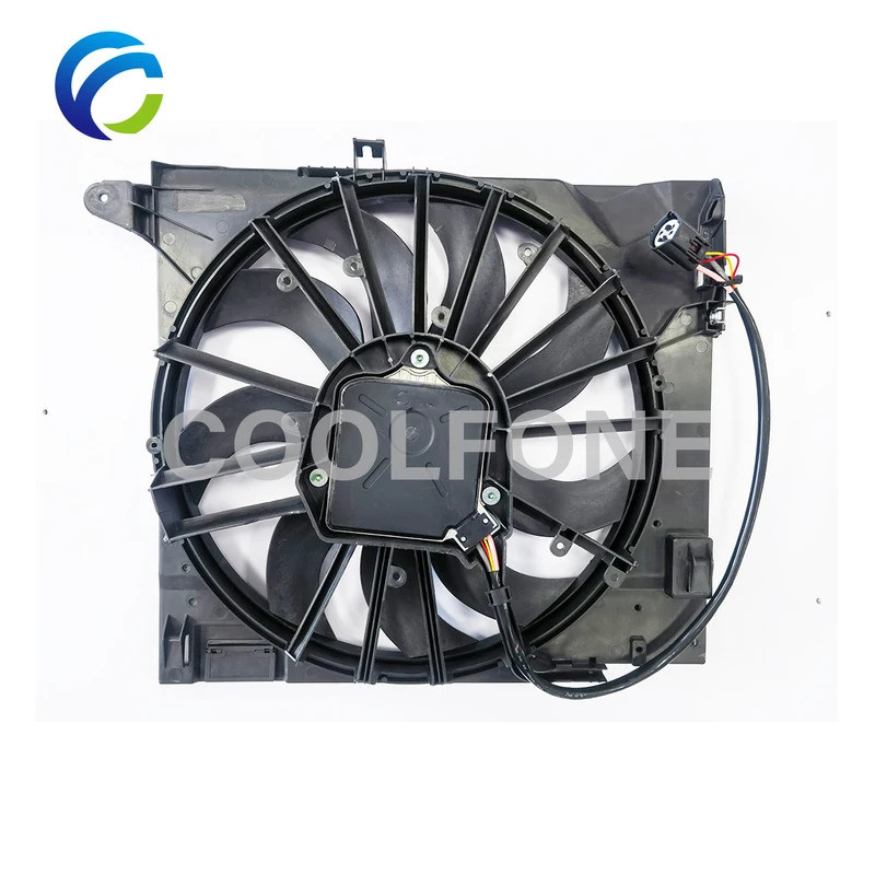 พัดลมหม้อน้ําระบายความร้อนไฟฟ้าพร้อมมอเตอร์สําหรับ JAGUAR XF X250 XJ X351 C2D38736 C2D38738 9X238C60