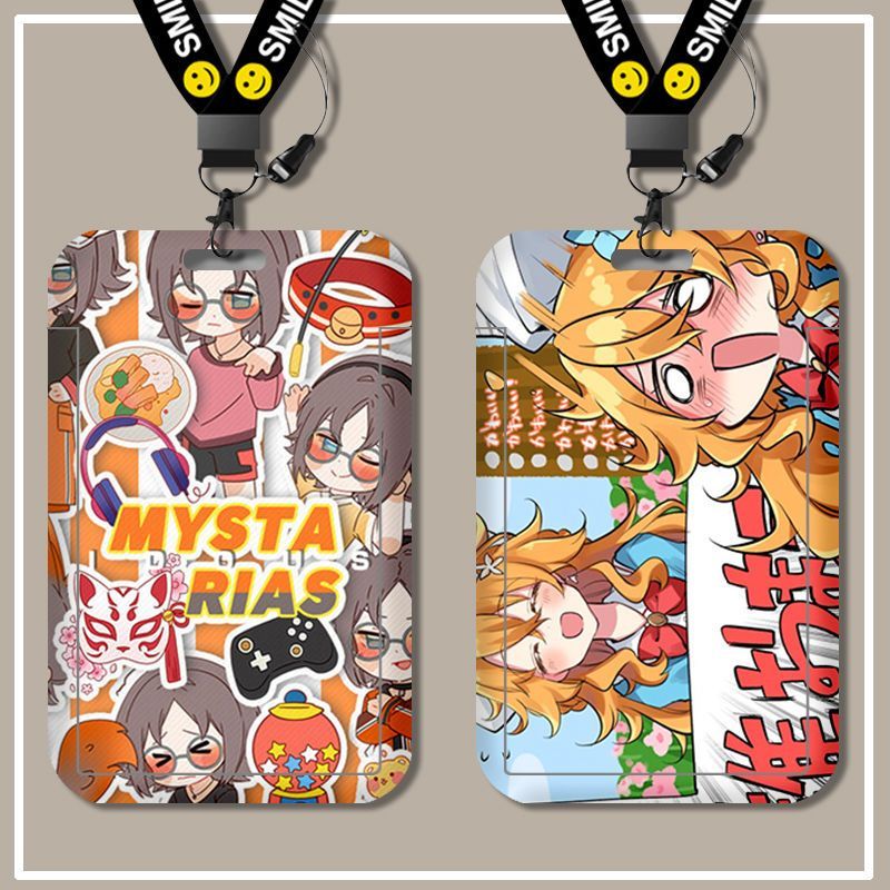 นิจิซันจิ เอน‌ Luxiem การ์ดชื่อ DIY โรงเรียนนักเรียน ID Card Holder MRT Card Bus Card Bank Card Cove