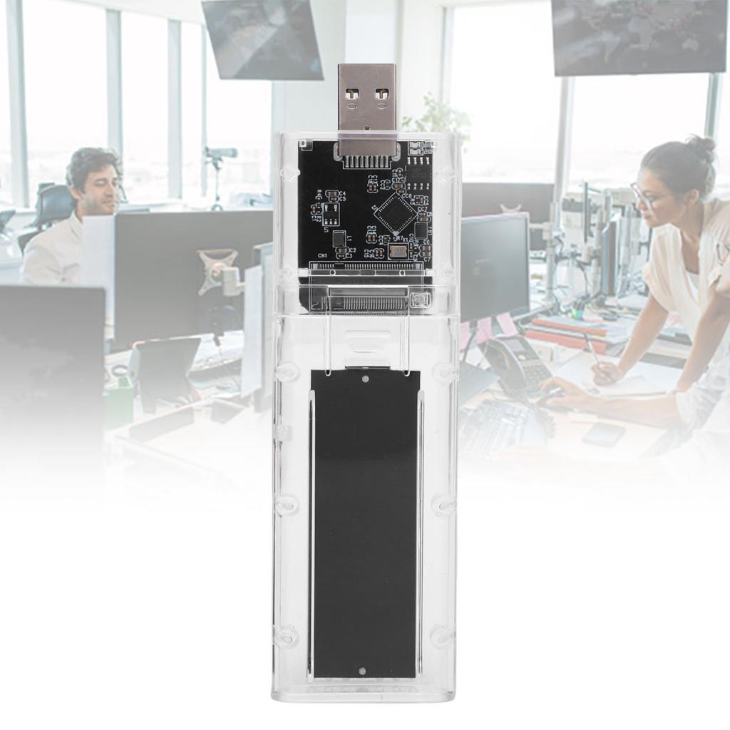 Welcomehome Yunseity NVME SSD Readerอะแดปเตอร์อินเทอร์เฟซ USB C 3.0 M.2 NGFF Covering Reader การกระจ
