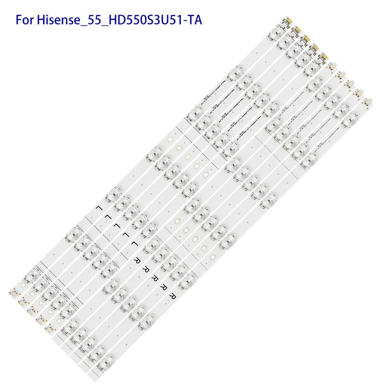 LED backlight strip สําหรับ H55AE6400 55HS68U Hisense_55_HD550S3U 51_TAL1-5x14_3030C-d6t TA_5X14_30C