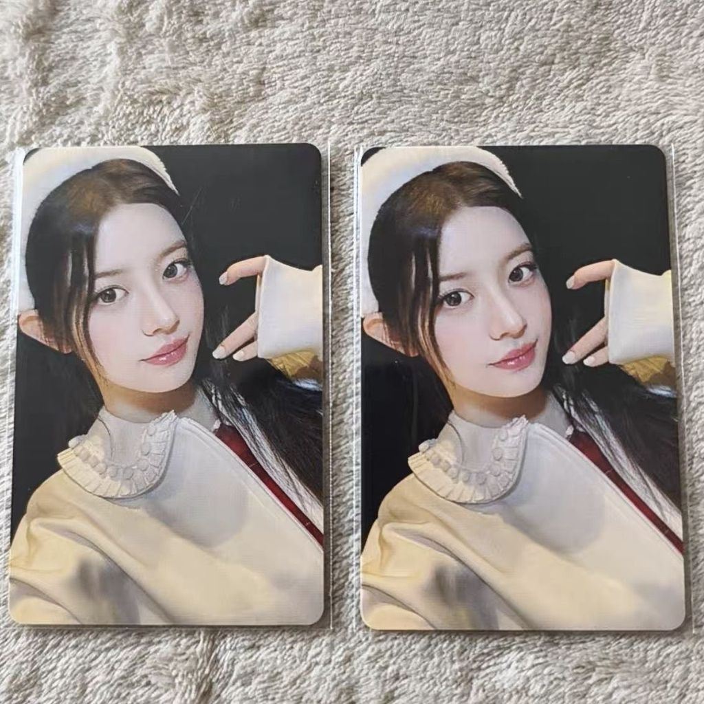ILLIT Photocard กาแฟญี่ปุ่น Lucky Card 2 minju Photocard รุ่นของแท้