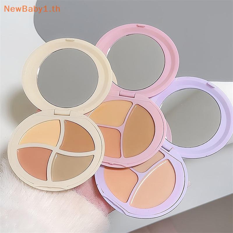 BABYONE DIKALU 3 สีคอนซีลเลอร์ Palette ติดทนนานปกปิด Dark Circles สิวรูขุมขนครีม Shading High Moistu
