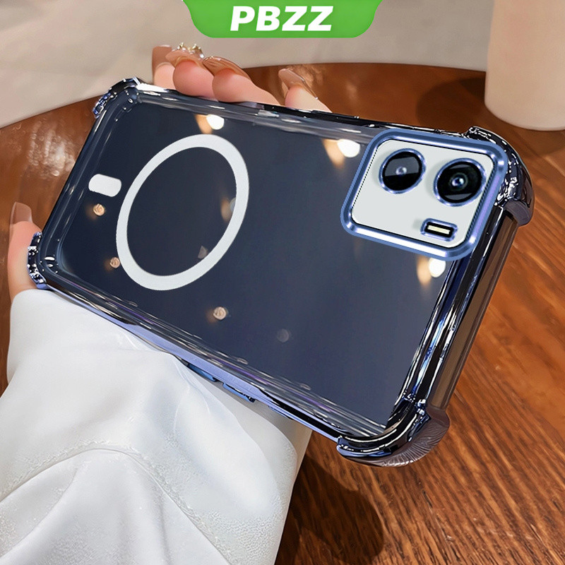 PBZZ เคสสําหรับ VIVO Y15S Y15A Y01 s1 pro VIVO V15 1819 เคสโทรศัพท์ Softcase ซิลิโคนกันกระแทกปกดีไซน์ใหม่ความงามใสด้วยแม่เหล็กไร้สาย SJBSWX11 ราคา ถูกที่สุด ดีลบีเคเค แกลเลอรีภาพที่ 5