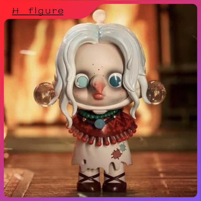 ของแท้ POPMART SKULLPANDA Adams Family Series ฟิกเกอร์อินเทรนด์