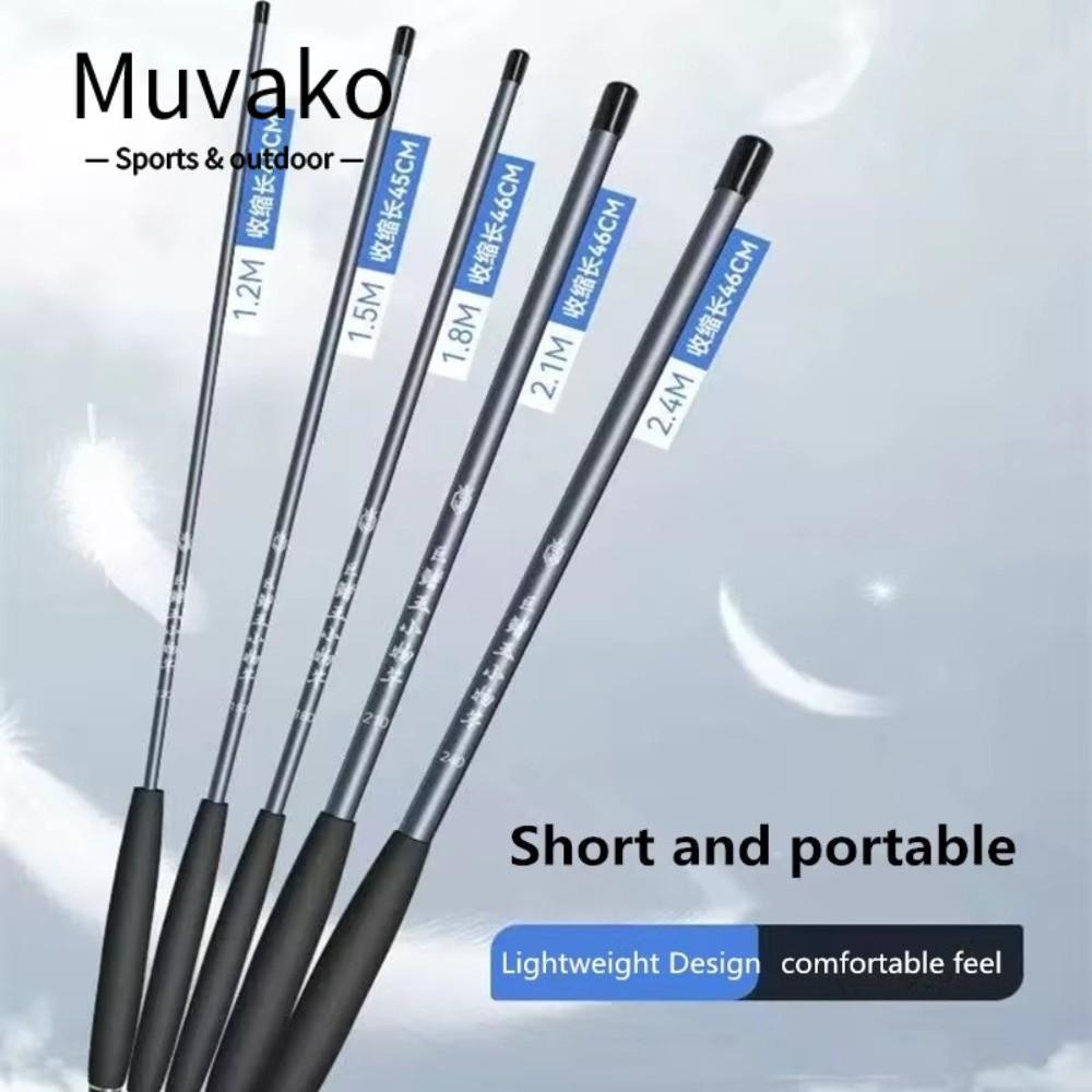 คันเบ็ด MUVAKO, คันเบ็ดส่วนสั้นแบบมือถือ, ชุดตกปลา Ultra-Fine Ultra Light Stream Rod คันเบ็ดส่วนสั้น