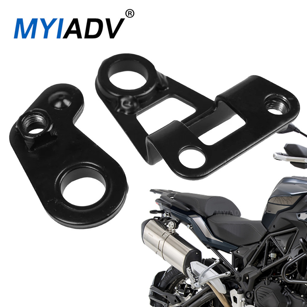 Gสําหรับ Benelli TRK502 TRK502X TRK 502 502X ไฟท้ายรถจักรยานยนต์ฝาครอบท่อไอเสียด้านหลังท่อยึดผู้ถือ 