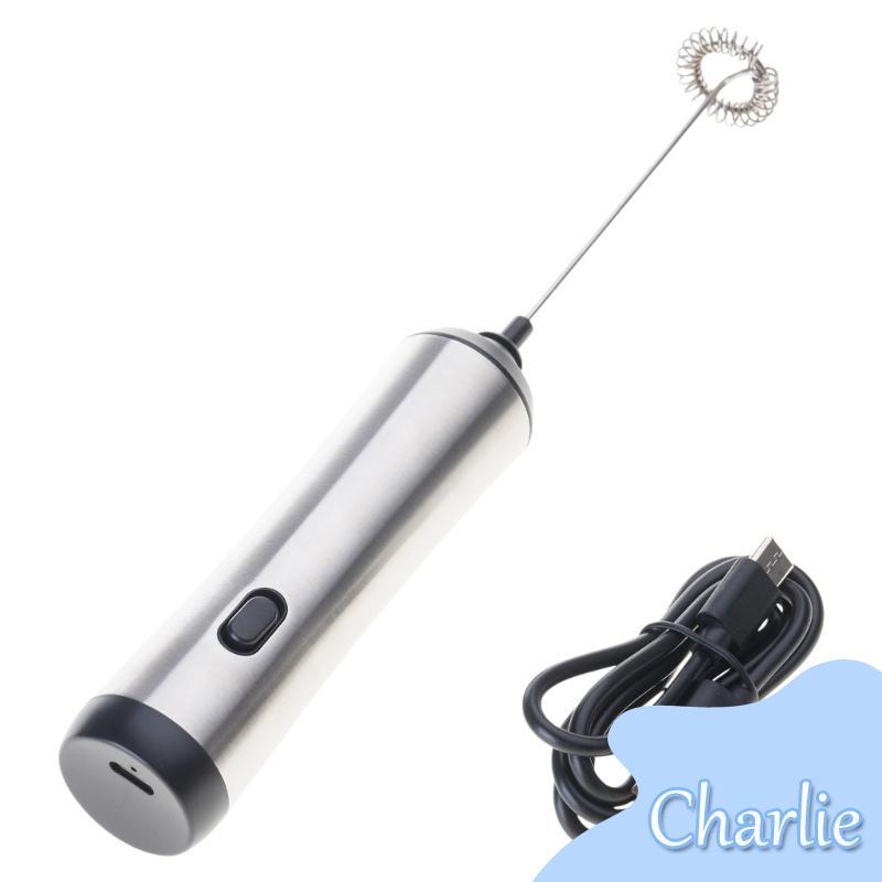 Char Drink Mixer ดําเนินการไฟฟ้า Whisk พร้อม Ergonomic Handle เครื่องตีฟองนม