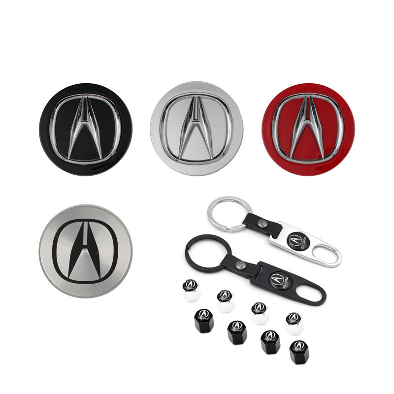 Spot Goods#Suitable for Acura wheel hub caps69mm Tire center cap Wheel logo0317hw