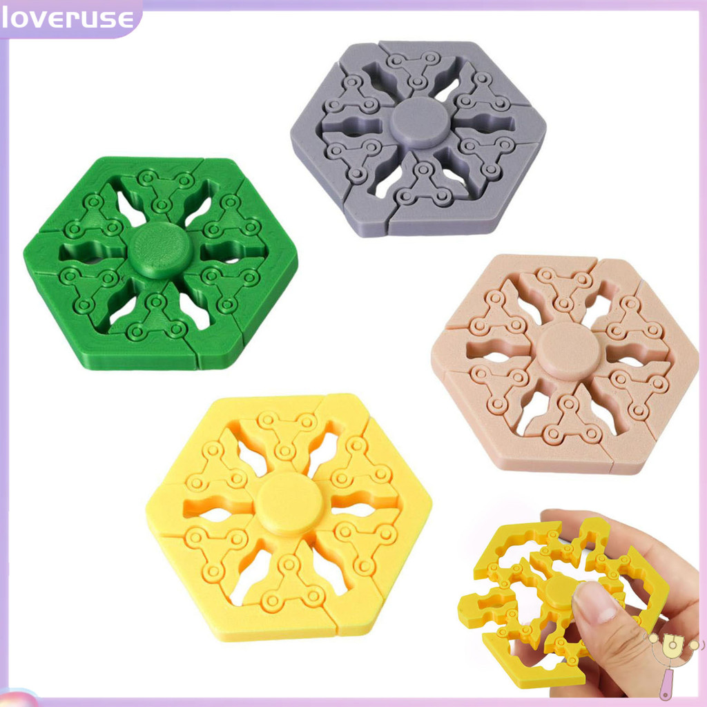 /LOV/ แบบพกพา Fidget Spinner เด็ก Fidget Spinner ขยาย Fidget Spinner ของเล่นสําหรับความเครียดความวิต