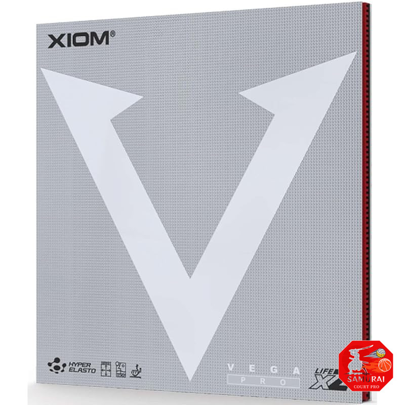 XIOM Table Tennis Rubber Soft Vega Pro 10411