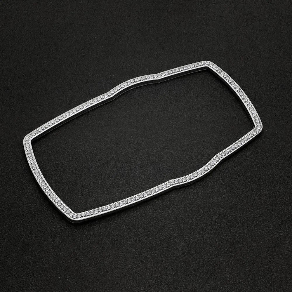 Diamon Metal Media Frame คริสตัลสติกเกอร์อุปกรณ์เสริมสําหรับ BMW 5 X3 X4 Series