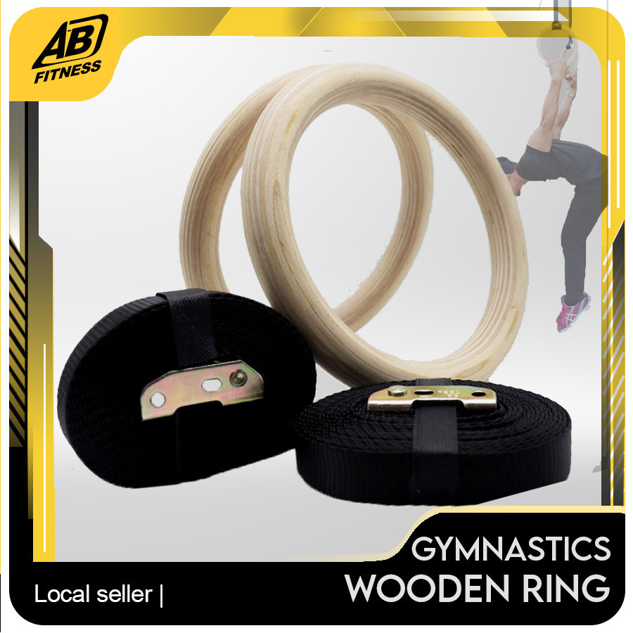 แหวนยิมนาสติกไม้ Olympic barbell LOCK CLAMP COLLAR CLIP เหมาะกับบา