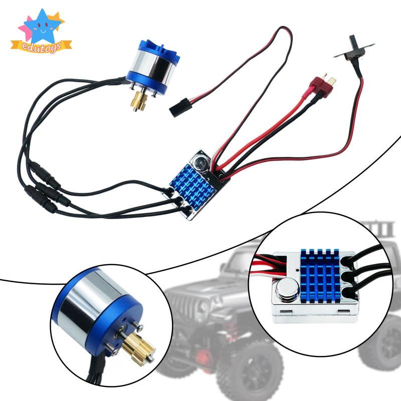 [Edstars] 2830 2100kv Outrunner Motor Power Upgrade Kit for MN128 1/12 RC Car Parts