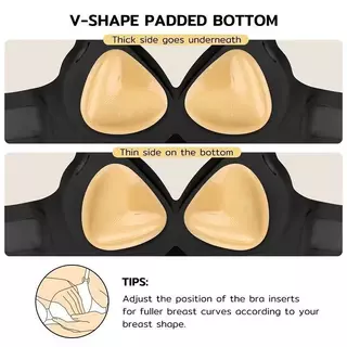 Push Up Bra Pad ฟองน้ำเสริมอก กาว 2 ด้าน ดันทรงชิด ยกอก กันน้ำ ใช้ซ้ำได้ คุ้มสุด ๆ บราปีกนก