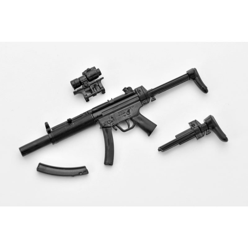 Collectible ใหม่(PRE-ORDER) LittleArmory LA026 1/12 MP5SD6 Type Plastic Model ของแท้
