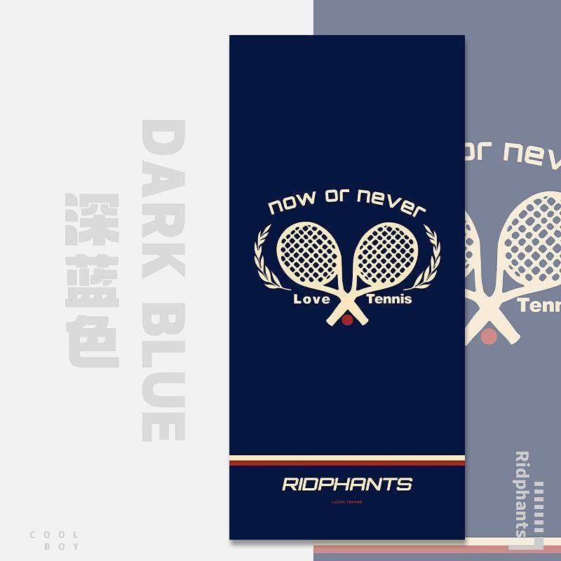 【Ready Stock】 Sports Towel Quick-Drying Cycling Tennis Fitness Badminton Basketball Running Cartoon 