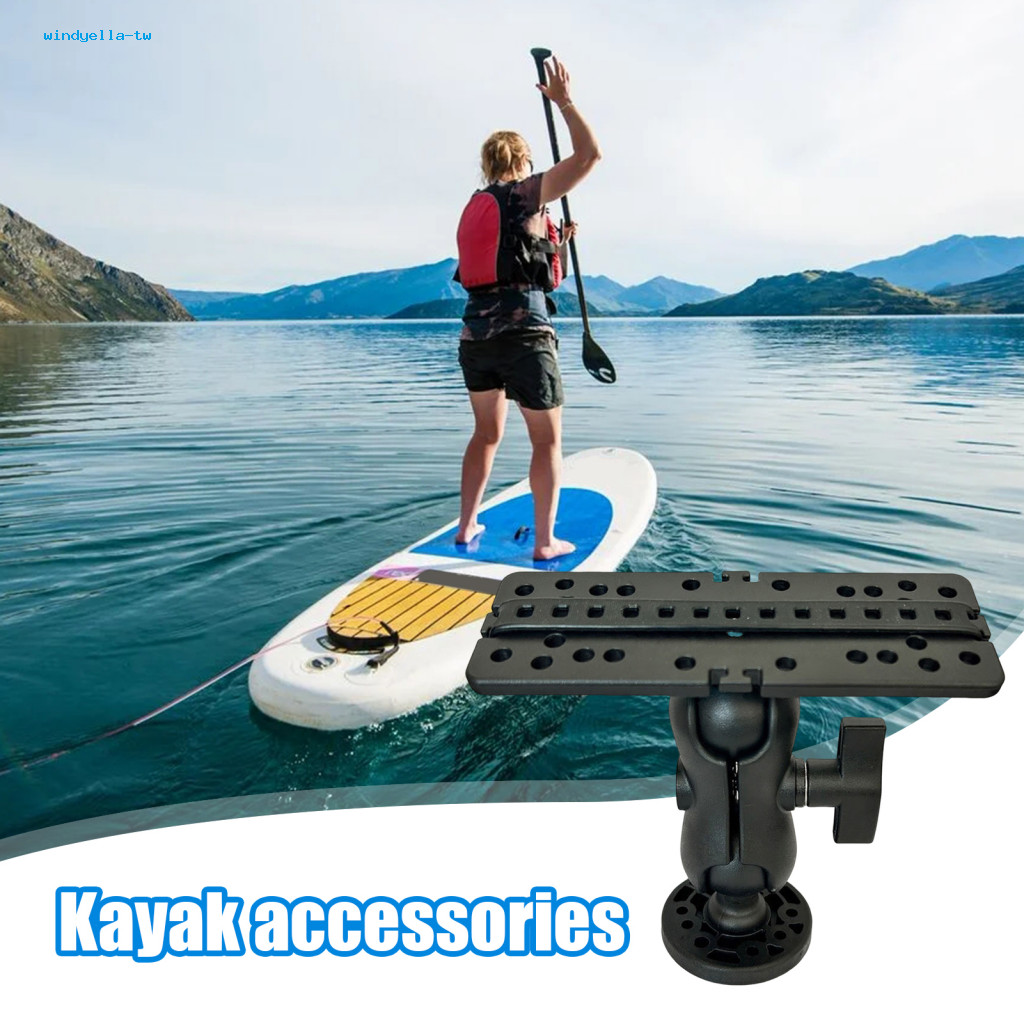 ฐานติดเครื่องมือนำทางปลา หมุนได้รอบทิศทาง สำหรับ SUP Board และ kayak ทนทานและใช้งานสะดวกในการตกปลา
