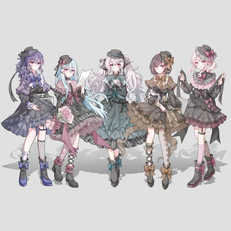 PJSK แผ่นตกแต่งโต๊ะ 25 Nightcord Standee Shiro คอลเลกชันเครื่องประดับ Accesorios Yoisaki Kanade ตุ๊ก