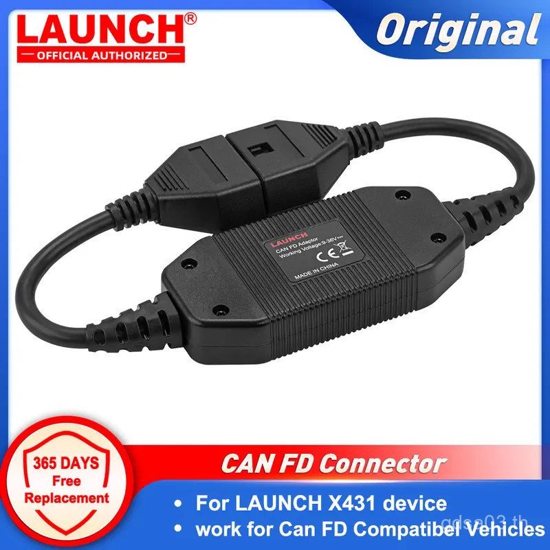 LAUNCH X431 CAN FD Connector Code Reader CAN FD อะแดปเตอร์เครื่องมือวินิจฉัยรถยนต์สําหรับ LAUNCH X43