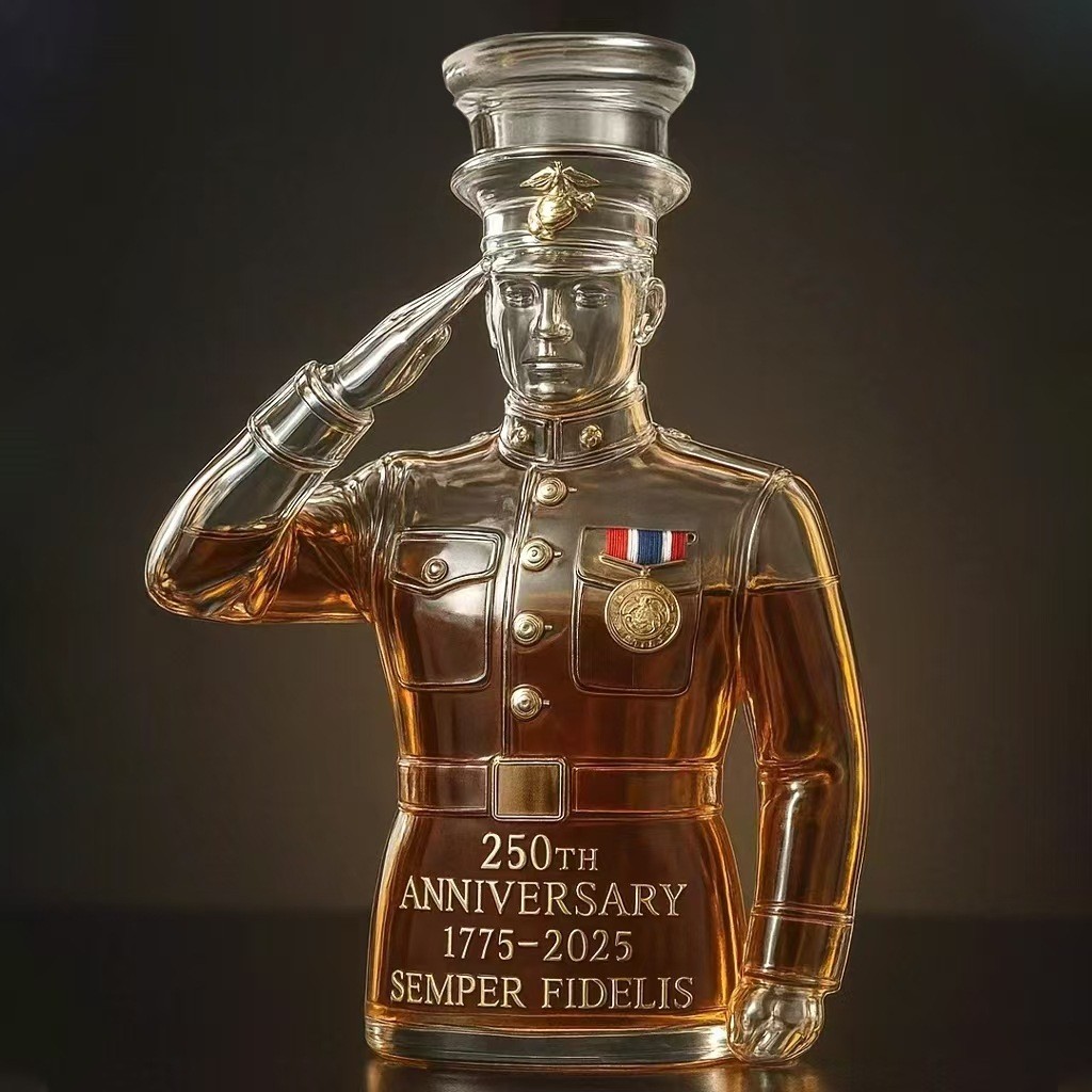 Independent website creative whiskey bottle: Forever loyal250Anniversary wine bottle