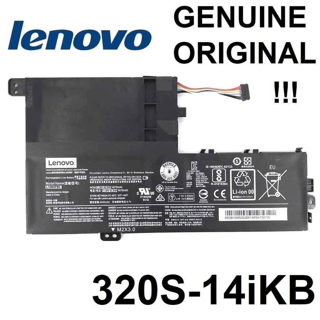 แบตเตอรี่ LENOVO Yoga 320S-14iKB 141KB 81BN L15M3PB0 L15M2PB1 L14L2P21 520 510-14iSK 510-14iKB 80VB
