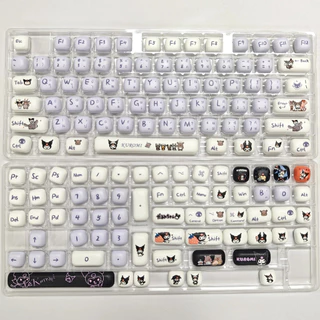 Thai Language MOG Steamed Bun Rounded Toy House Keycap ความสูง Chikawa น่ารัก Dye Sublimation F75 L99 K99 108