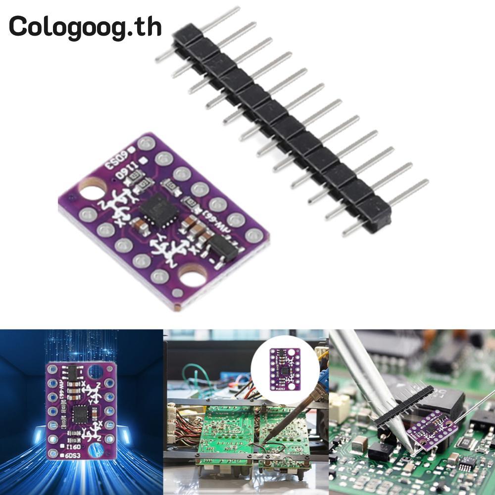 [colog-th] LSM6DS3 Accelerometer ฝังดิจิตอลอุณหภูมิเซนเซอร์บอร์ด 8kb FIFO บัฟเฟอร์ 5V SPI IIC I2C โม