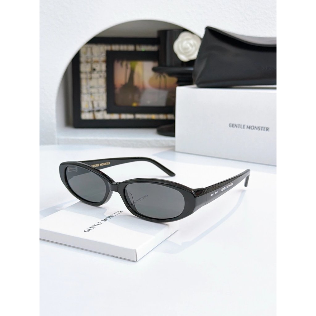 แว่นกันแดด GM สไตล์ใหม่ Monica Zhang Jingyi แบบ Cat Eye สำหรับสายตาสั้น