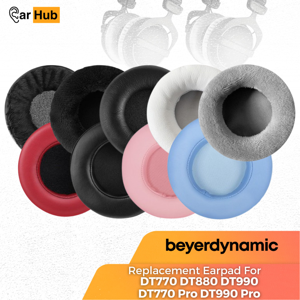 แผ่นรองหูฟัง Earcup Earcushion Beyerdynamic DT770 DT880 DT990 DT770 Pro DT990 Pro แผ่นโฟม