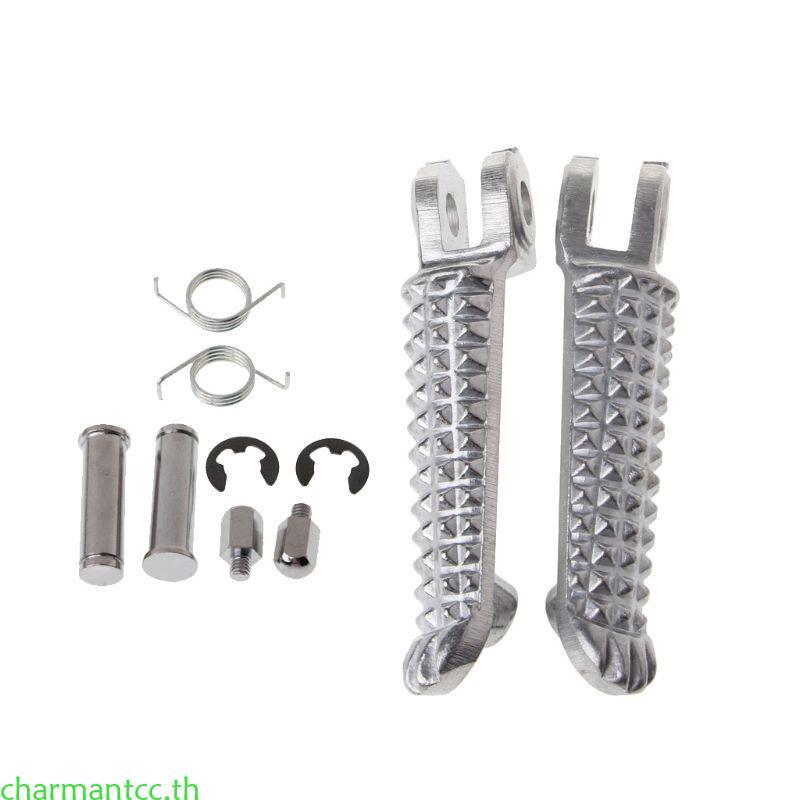 Charmantcc E-bike รถจักรยานยนต์พักเท้า Peg Rest เหยียบสําหรับ - YZF R1 R6 R6S ทนทาน