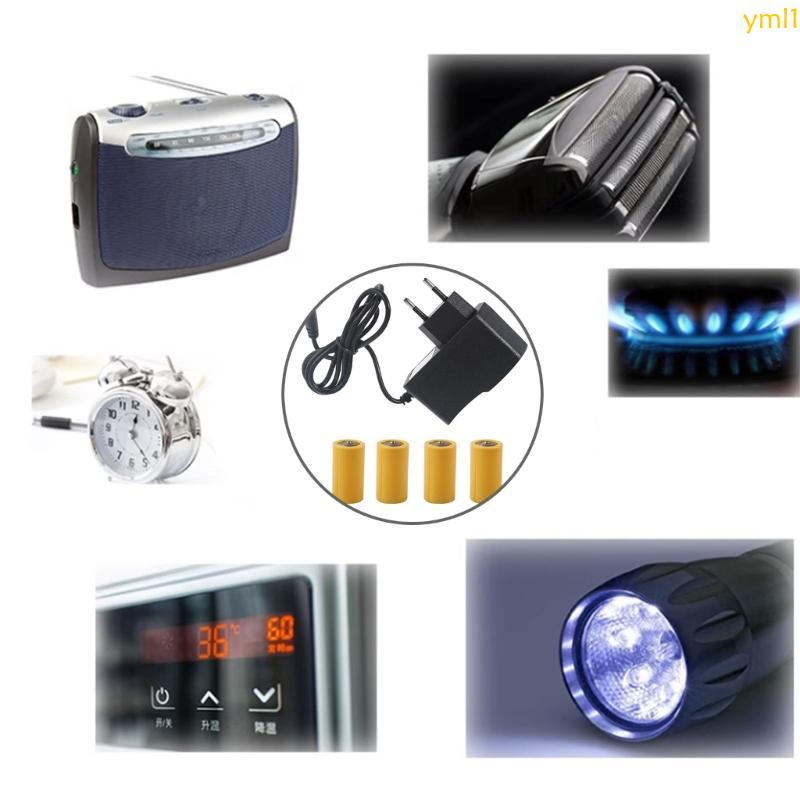 Yml1 Universal 6V LR14 C เครื่องกําจัดสายไฟ 110V 220V ถึง 6V LR14