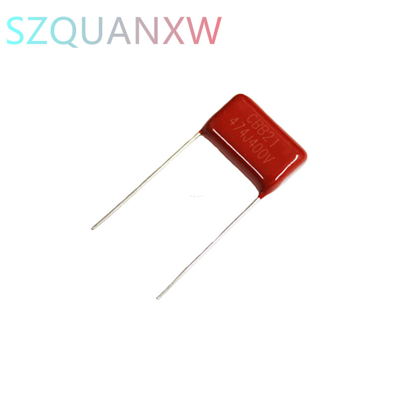 10PCS 400V474J 0.47UF Pitch 15 มม.470NF 400V 474 CBB ตัวเก็บประจุฟิล์มโพรพิลีน