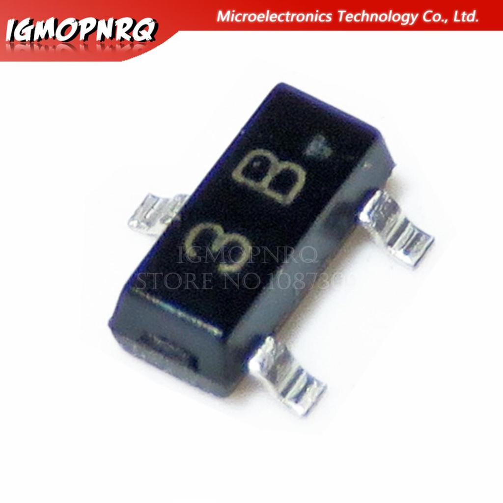 100 ชิ้น BC856B BC856 SOT-23 ทรานซิสเตอร์ 3B ใหม่เดิม