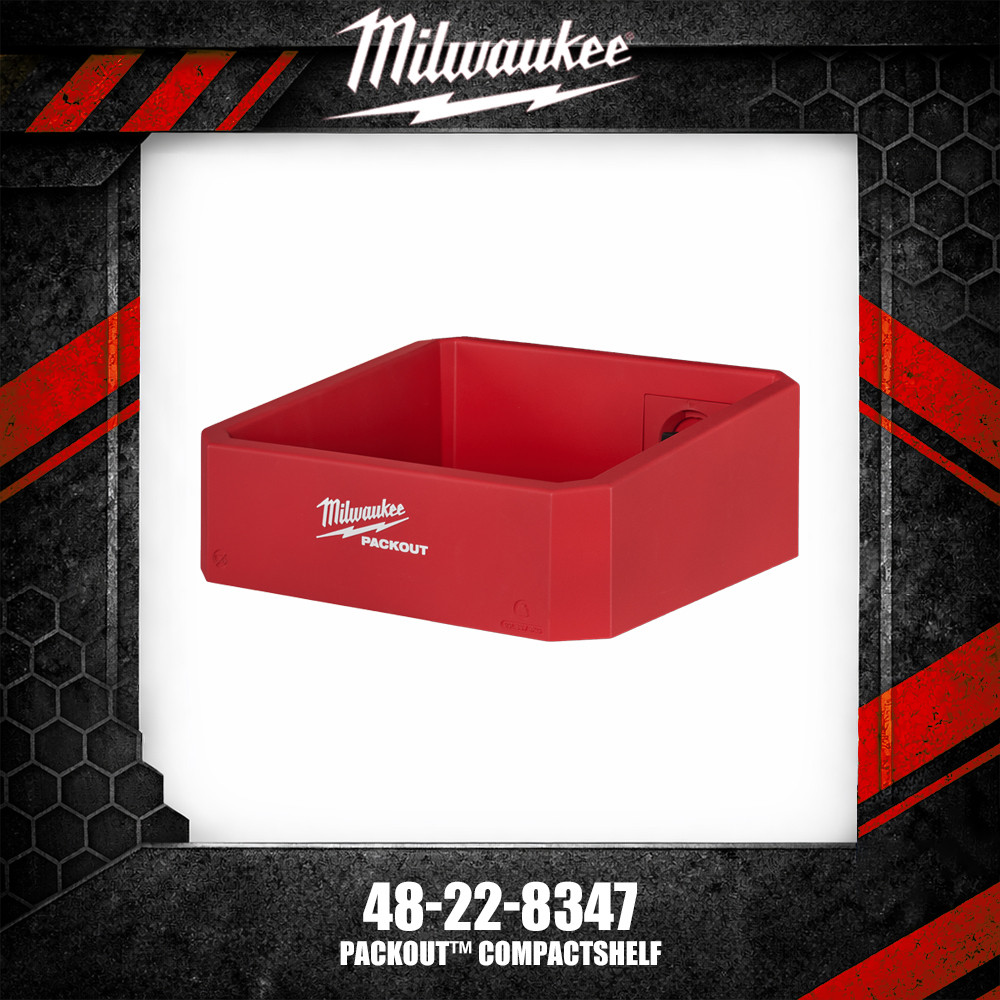 Milwaukee 48-22-3847 PACKOUT™ อุปกรณ์เครื่องมือชั้นวางขนาดกะทัดรัด