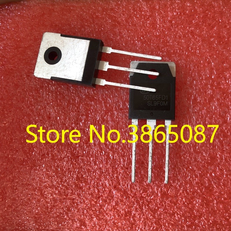 50T65FD1 TO-3P 50T65FD SGT50T65FD SGT50T65FD1 SGT50T65FD1PN POWER TUBE IGBT TRANSISTOR 10 ชิ้น/ล็อตต