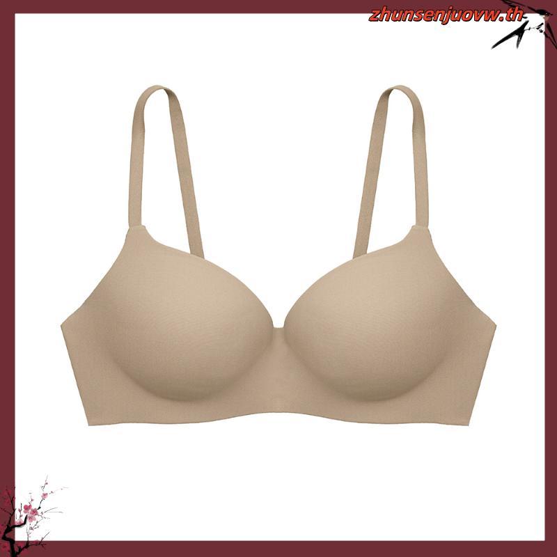 SABINA BRALESS เสื้อชั้นในไม่มีโครง Seamless Fit รุ่น Pretty Perfect  รหัส SBU9800C2 สีเนื้ออ่อน