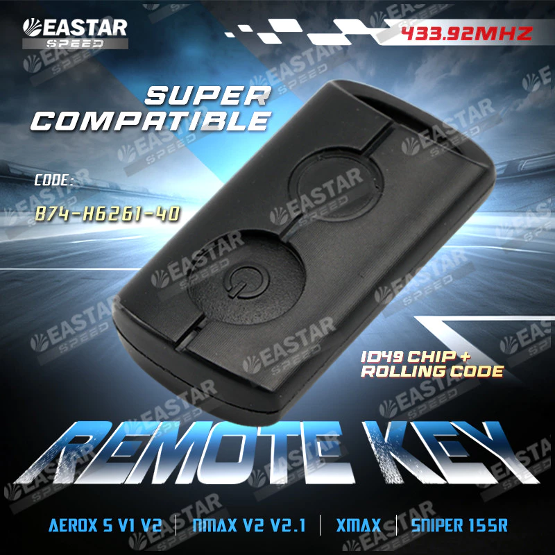ของ กุญแจรีโมตสํารอง (Aerox S V1 V2 / Nmax V2 V2.1 / Xmax / Sniper 155R)
