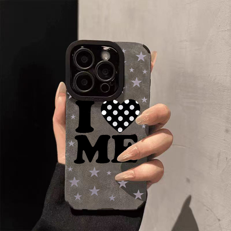 I LOVE ME ดาวสุดน่ารักเหมาะสําหรับเคสโทรศัพท์ท่องเที่ยว iPhone 17 Pro