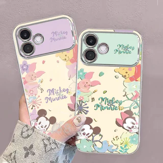 เคส OPPO A5 Pro 5G Case เคสน่ารักลายดอกไม้ การ์ตูนมิกกี้ มินนี่ เมาส์ อีโมจิตลกกันกระแทก เคสซิลิโคนเคลือบอ่อนสำหรับเด็กผู้หญิง เด็กผู้ชาย นักเรียน