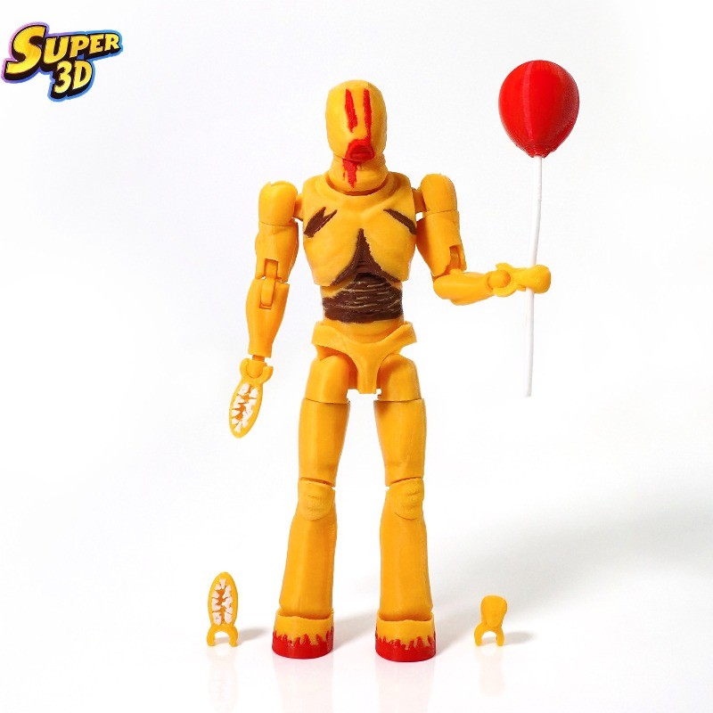 Escape the Backrooms 3D พิมพ์ตัวเลขการกระทํา Dummy13 Test รูปที่ 8
