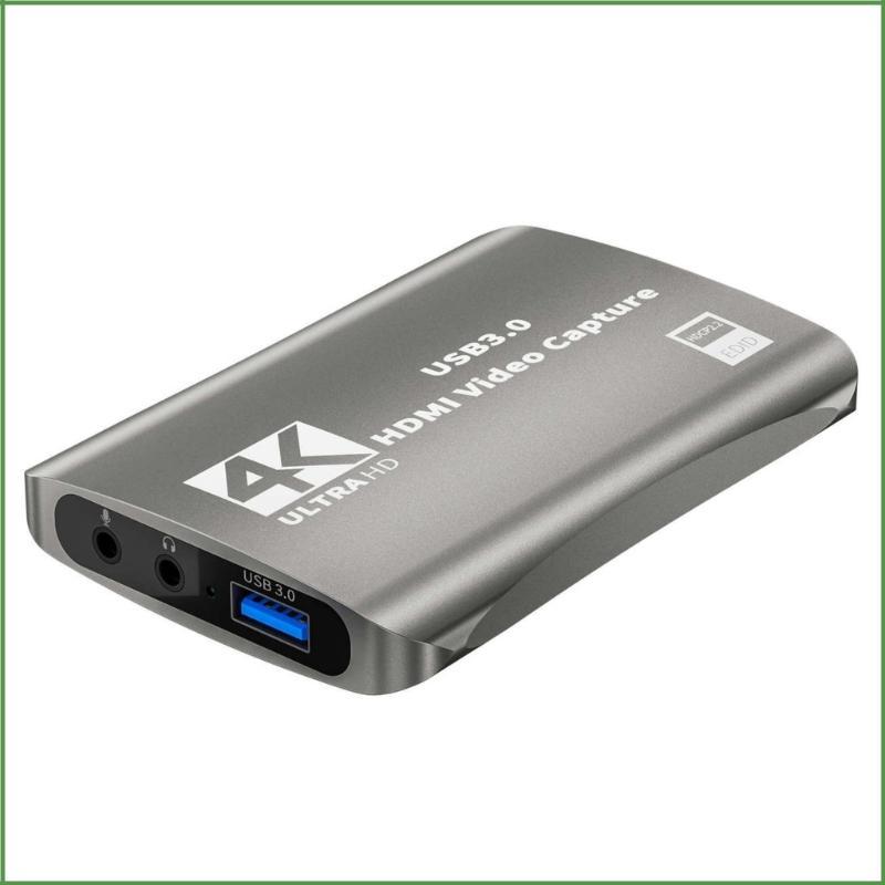 4K Capture Card for Streaming USB 3.0 Video Capture Card 1080P 60FPS Recorders