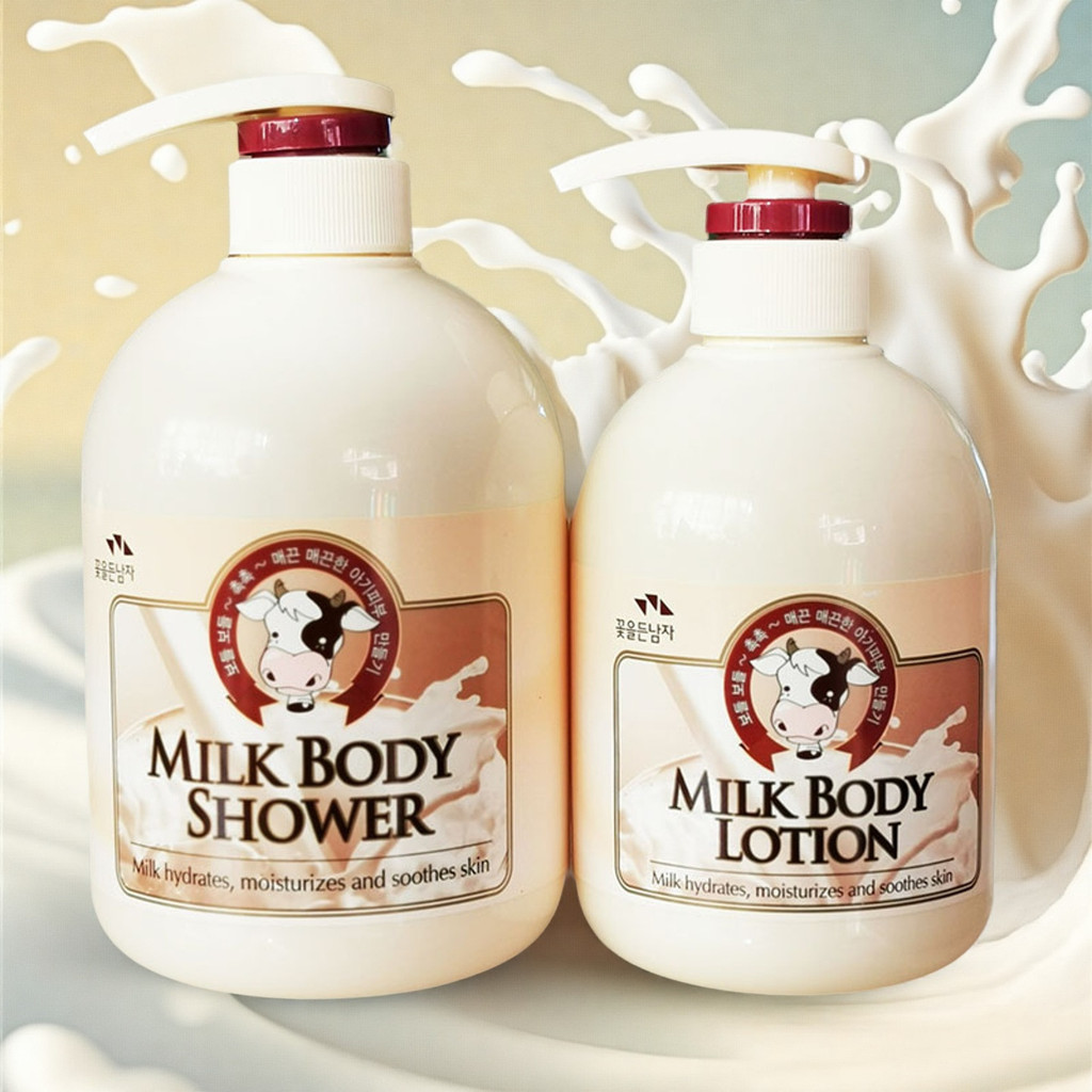 เกาหลีใต้นําเข้าผลิตภัณฑ์แท้ Hope Milk Body Wash Body Lotion Cleanser Moisturizing Unisex Body Wash 750ml [Y]