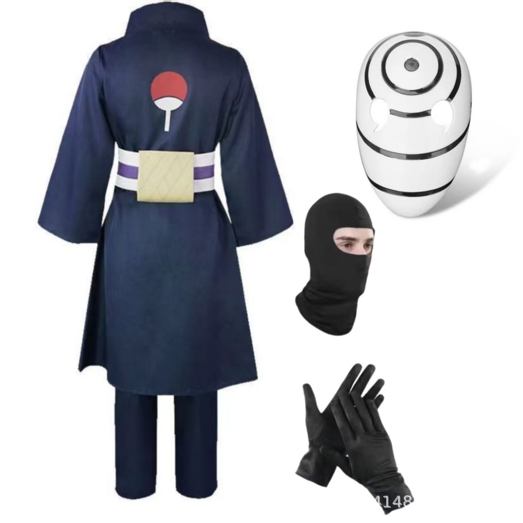 ชุดคอสเพลย์ 'Naruto' หน้ากากเรซิ่น 'Uchiha Obito' สำหรับการคอสเพลย์