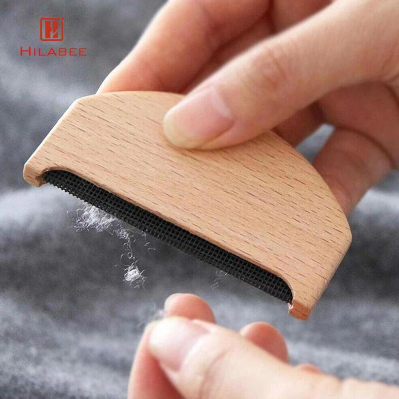[hilabee] หวีกําจัดขนแปรง Pilling Comb Fine Wool Comb สําหรับเสื้อขนสัตว์ถักผ้าสัตว์เลี้ยงผมในครัวเรือน