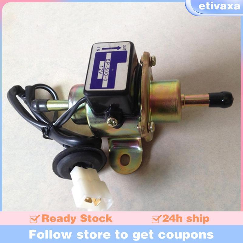 [Etivaxa] Universal 4-7psi Heavy Duty Low Pressure Electronic การใช้ปั๊มสําหรับเครื่องยนต์คาร์บูเรเต