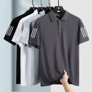 Chaistyle เสื้อยืดแขนสั้นผู้ชาย ลมกีฬา ระบายอากาศได้สะดวกสบา…