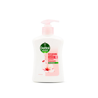 Dettol สบู่เหลวล้างมือ รีเพลนนิชชิ่ง ขวด 225 ml
